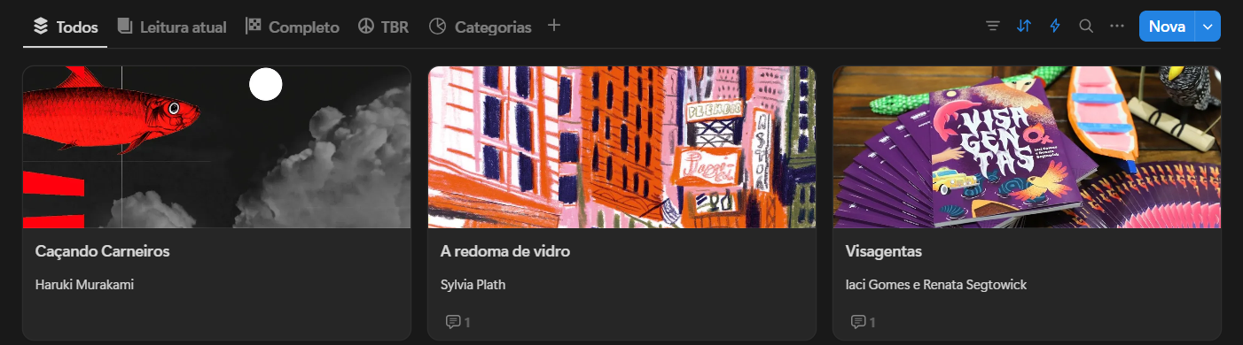 Leituras de 2025 até março